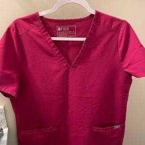 Figs Fuchsia Set of scrubs.